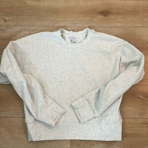 Athleta retro plush revive crewneck size Small